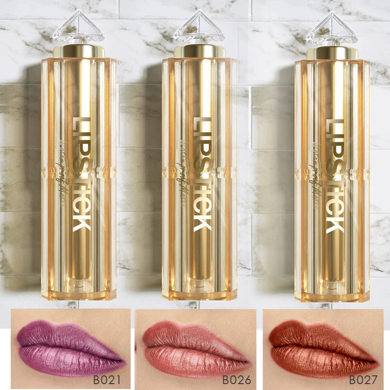 Set de 3 Barras labiales matte glitter