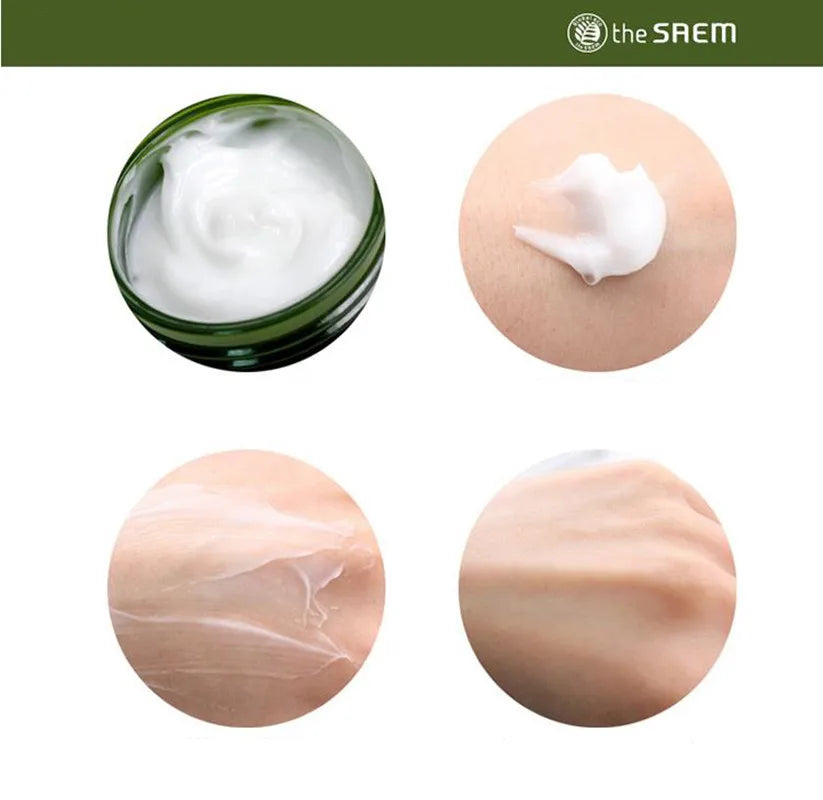 Crema y serum facial hidratante The Saem