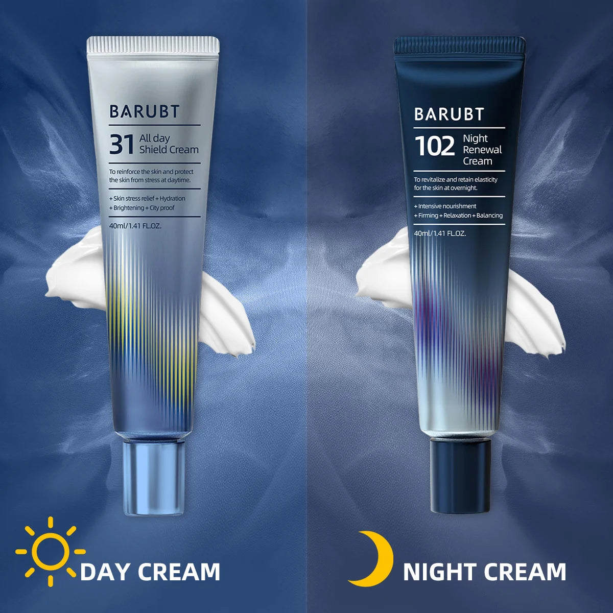 Crema de día y noche BARUBT