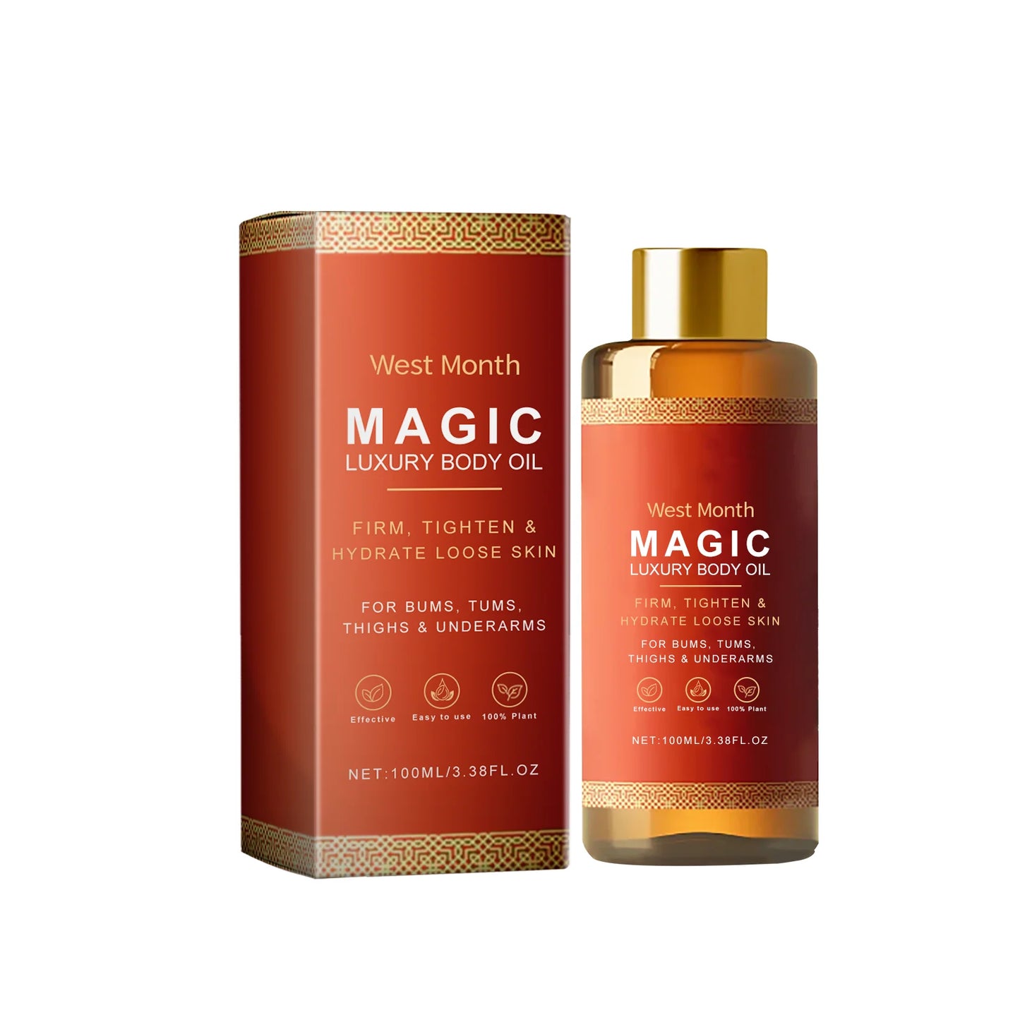 Aceite corporal reafirmante West&Month