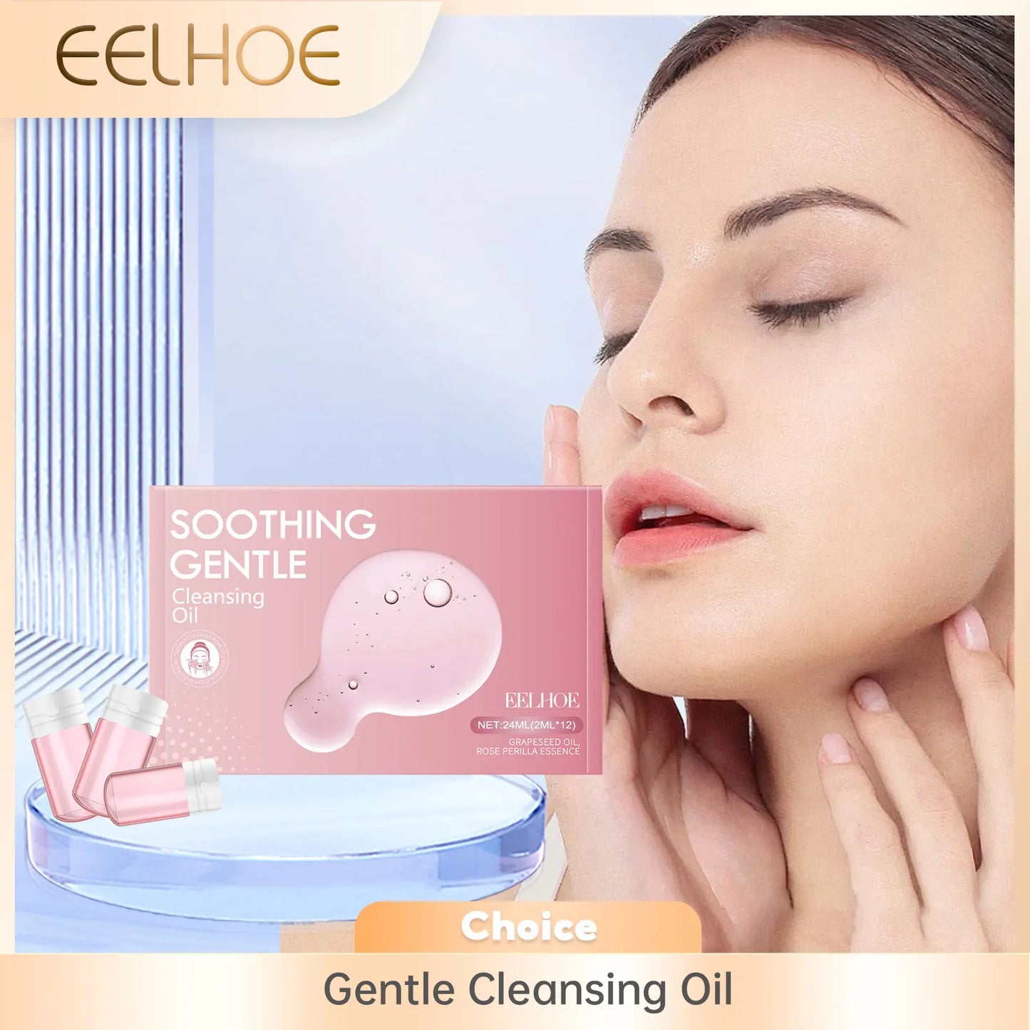 Capsulas de aceite para limpieza facial Eelhoe