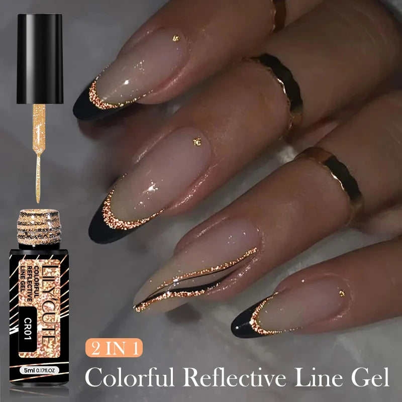 LILYCUTE esmalte brillante delineador UV