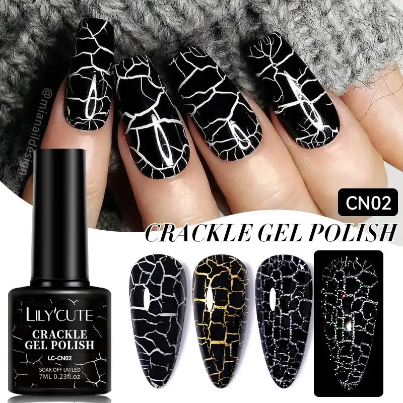 LILYCUTE 12 esmaltes quebradizos secado UV