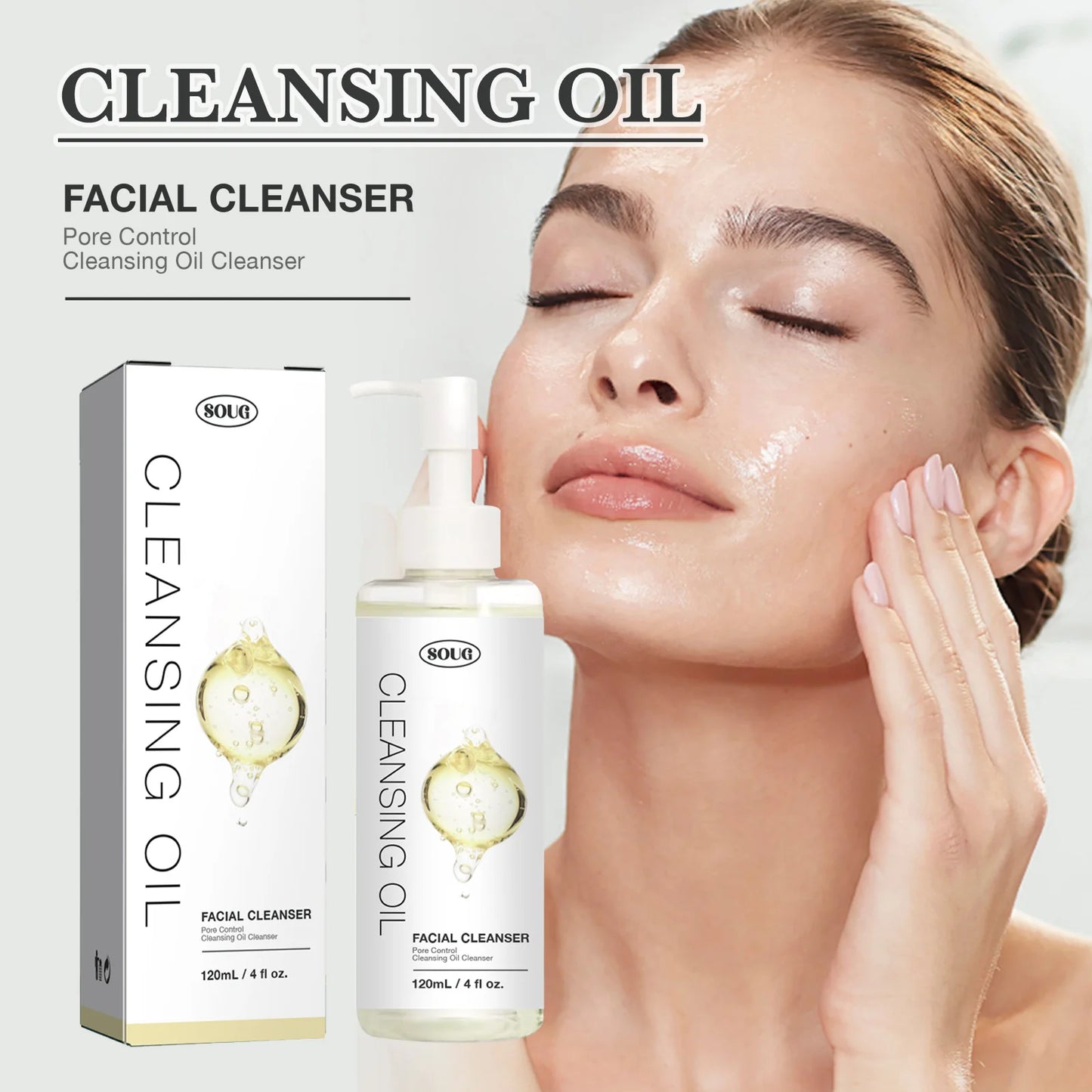 Aceite limpiador facial.