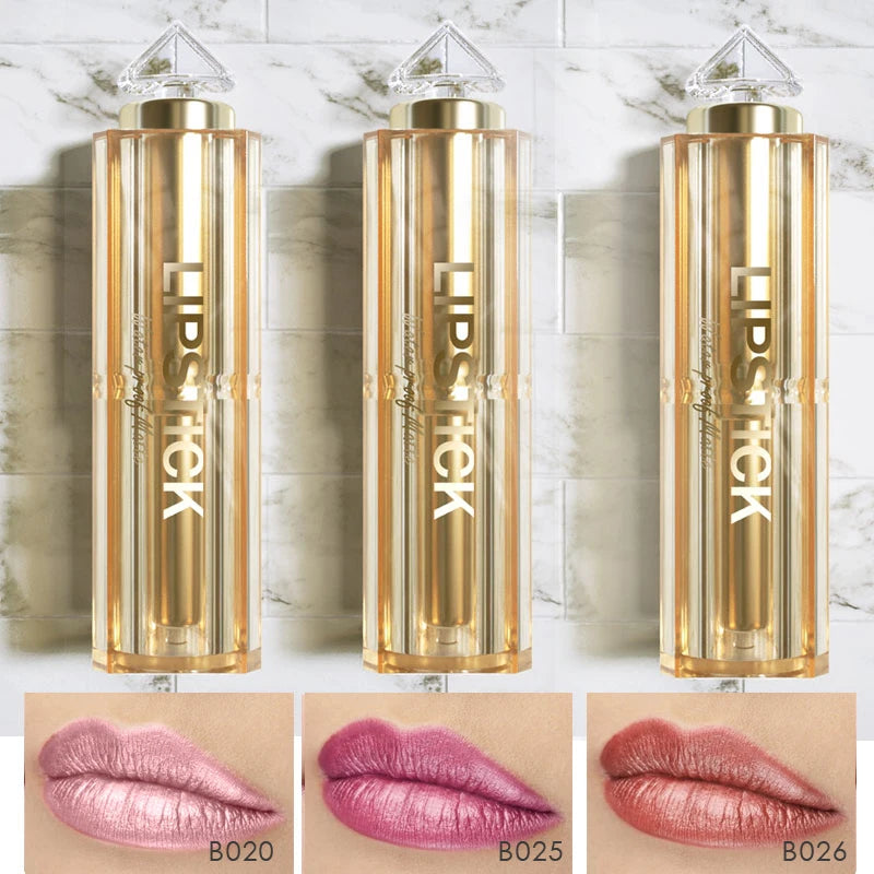 Set de 3 Barras labiales matte glitter