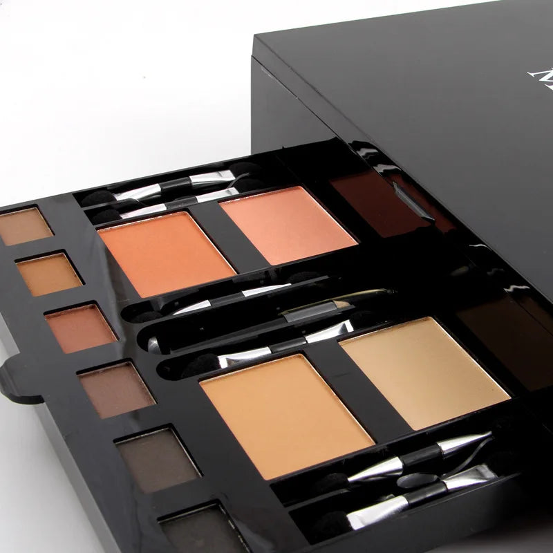 Set de maquillaje miss rose en caja de piano