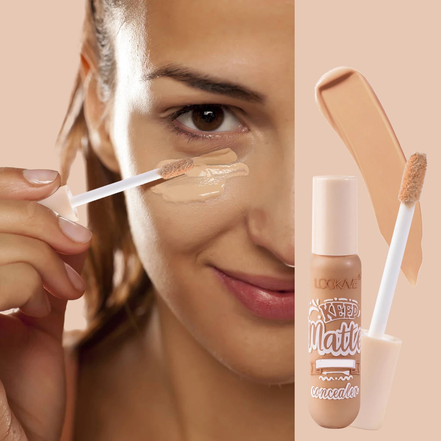 Corrector líquido de alta cobertura LOOKWE.