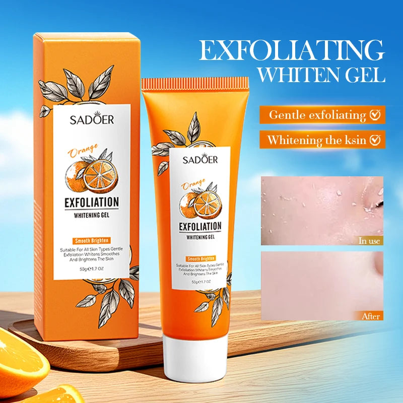 Exfoliante en gel, de naranja SODOER