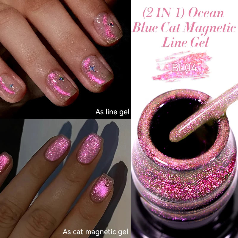 LILYCUTE esmalte brillante delineador UV