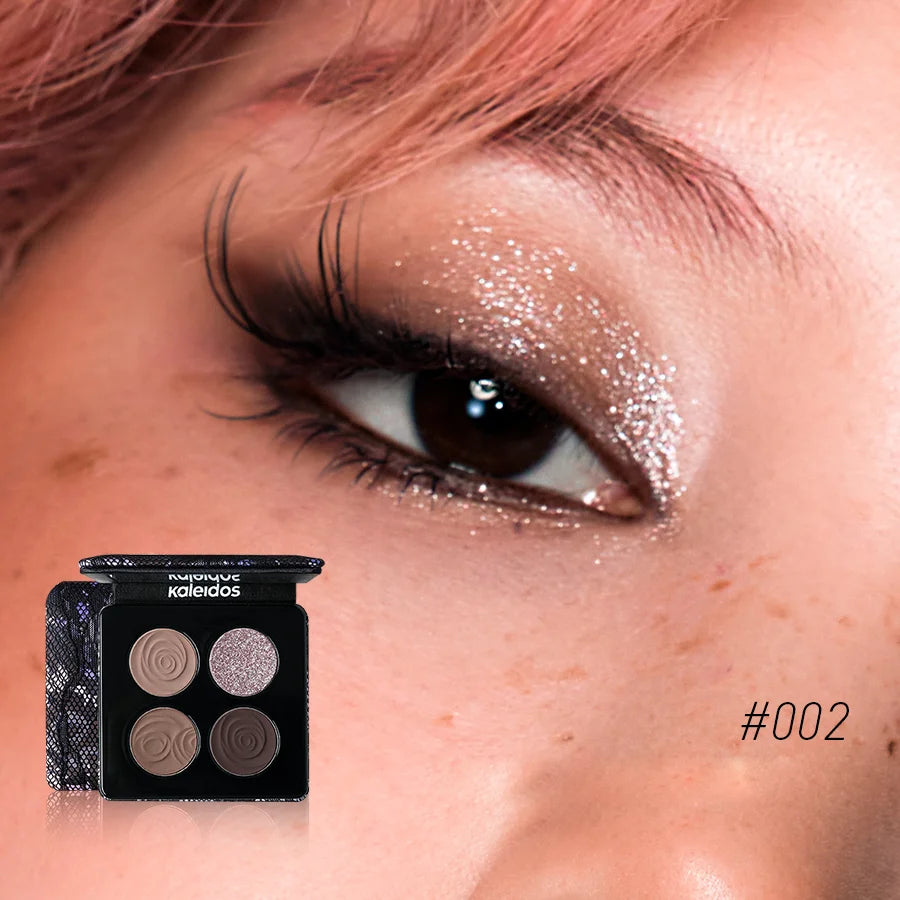 Paleta de Sombras 4 Colores KALEIDOS