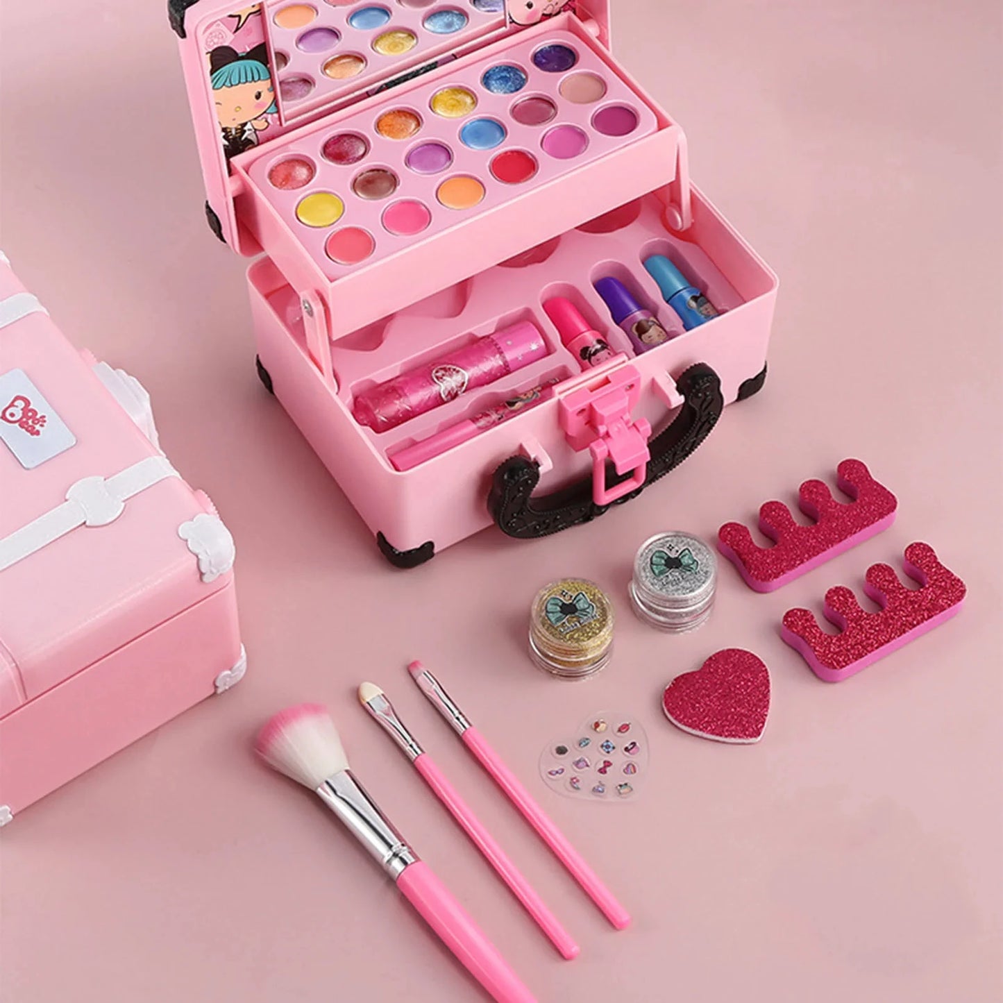 Kit de maquillaje para niñas de Meizhi.