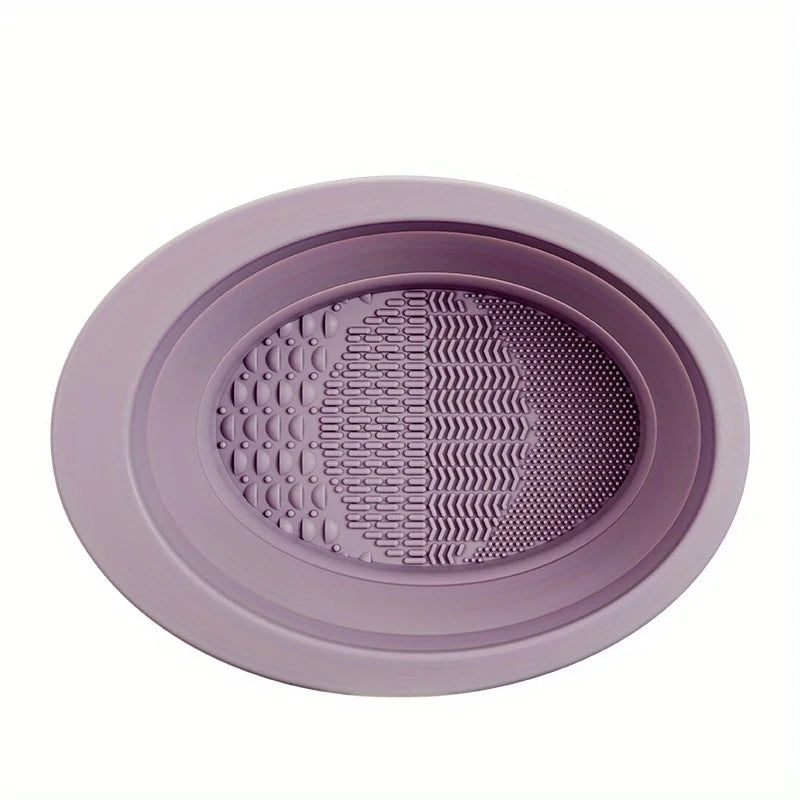 Herramienta de silicona para limpieza de brochas