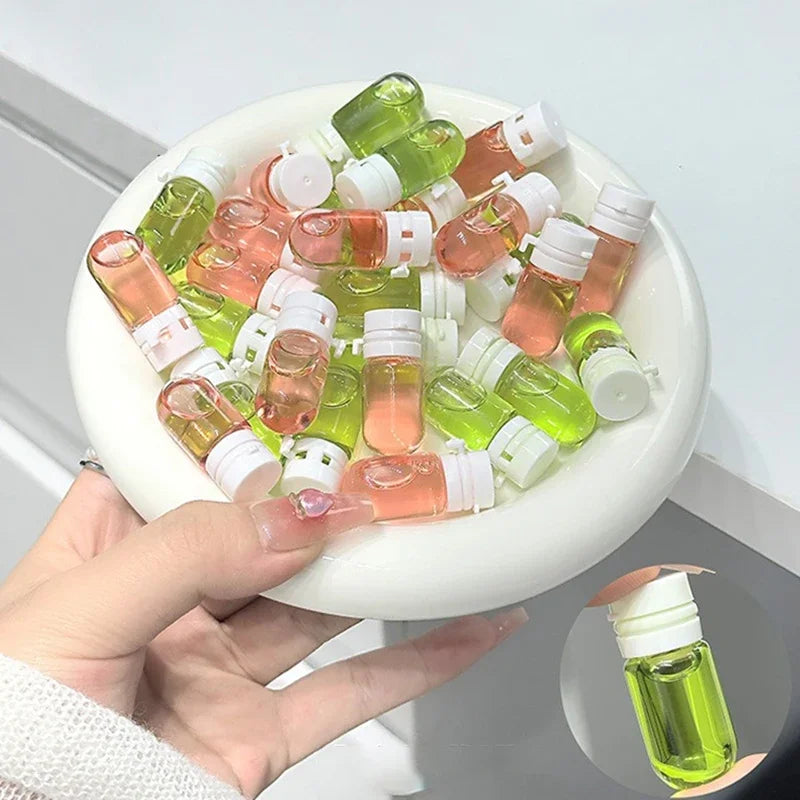 Capsulas de aceite para limpieza facial