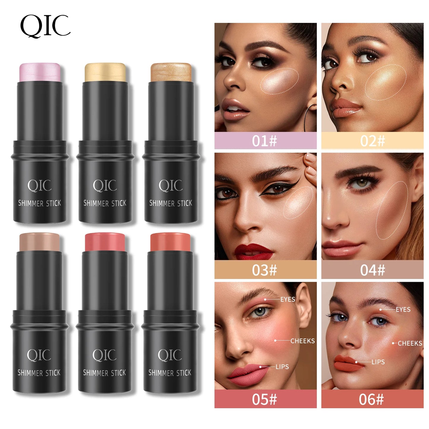 Bronzer e Iluminador en Crema QIC