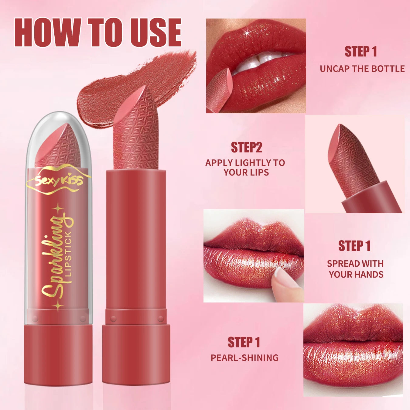 Barra labial humectante de Sexy Kiss