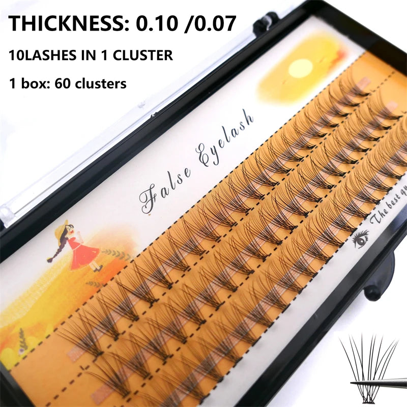 Extensiones de pestañas individuales Nesura
