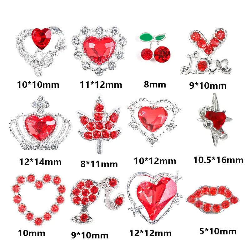 Piedras decorativas para uñas,