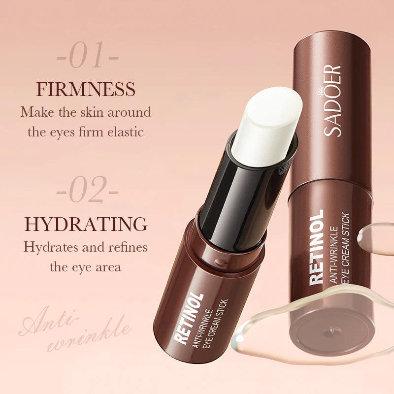 Crema antiarrugas en barra con retinol.