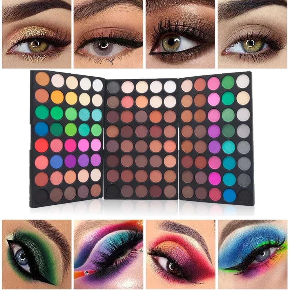 Paleta de Sombras de 120 Colores.