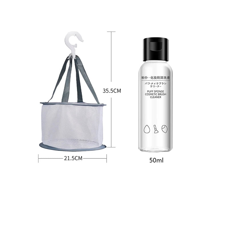 Limpiador de silicona para limpieza de Brochas.