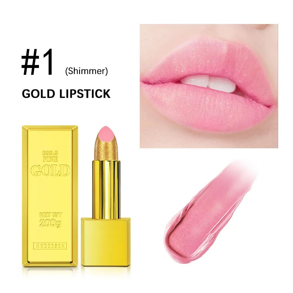 Shimmer Gold Lipstick de ibcccndc