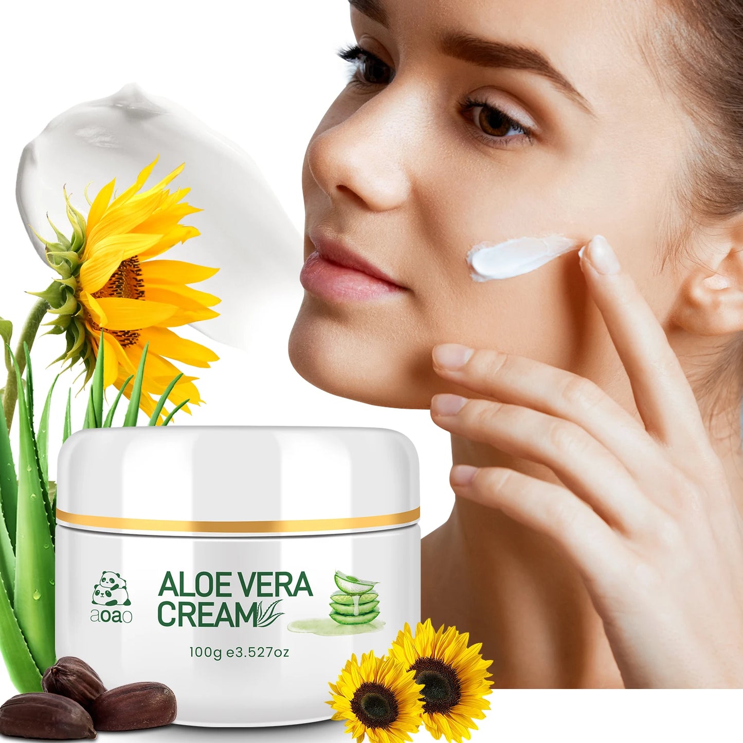 Crema de aloe vera AOAO