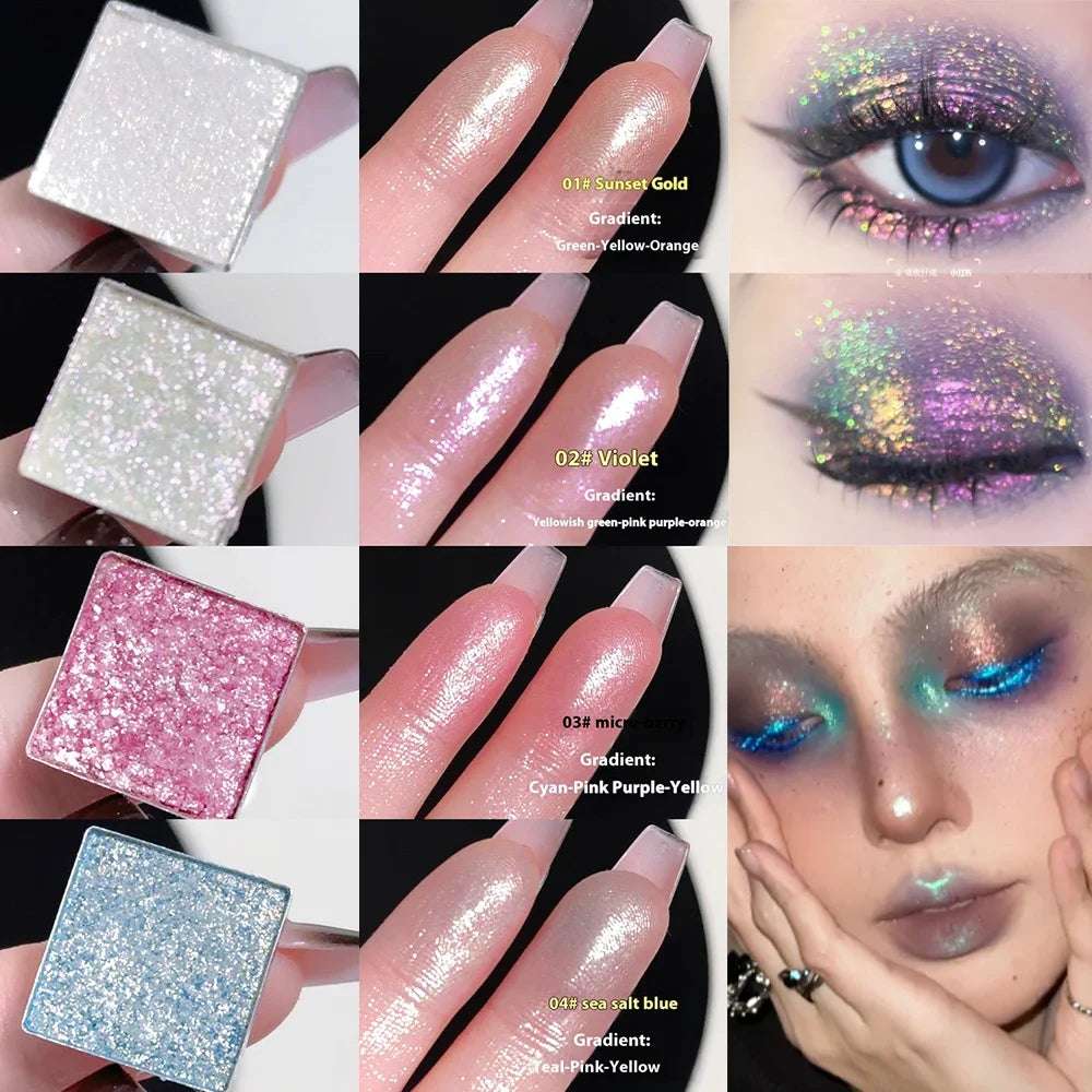 Paleta de Sombra de Ojos Diamante Camaleónica FARSHARE.