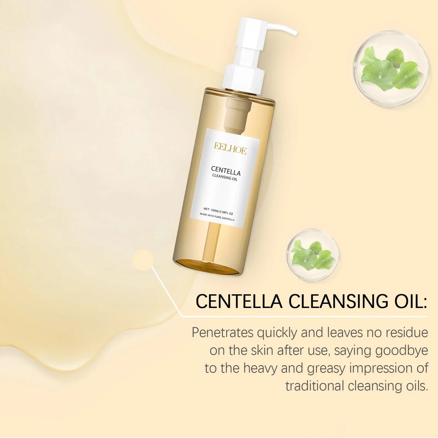 Aceite desmaquillante de Centella EELHOE