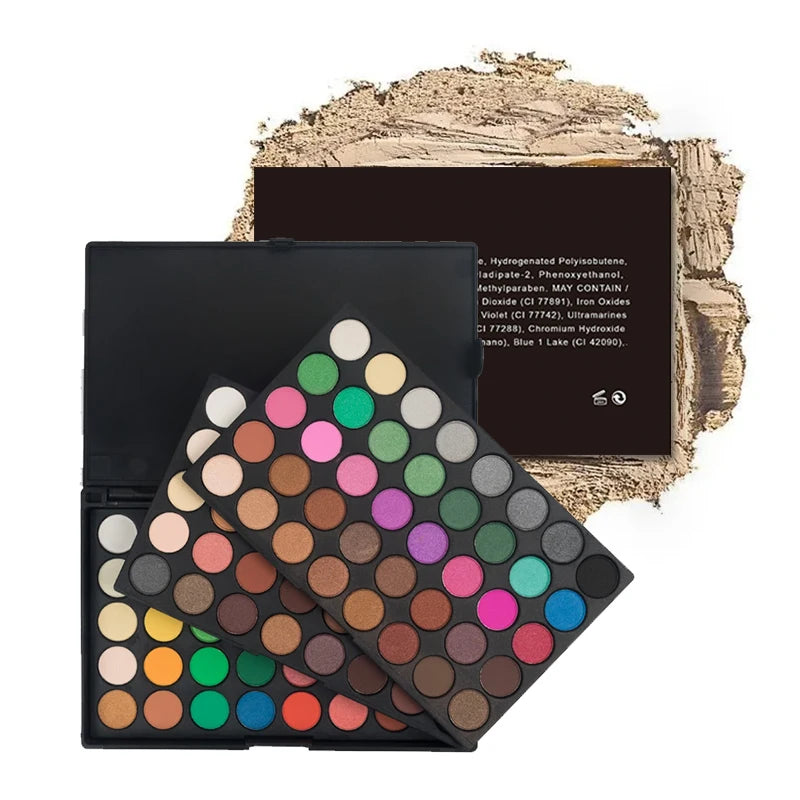 Paleta de Sombras de 120 Colores.