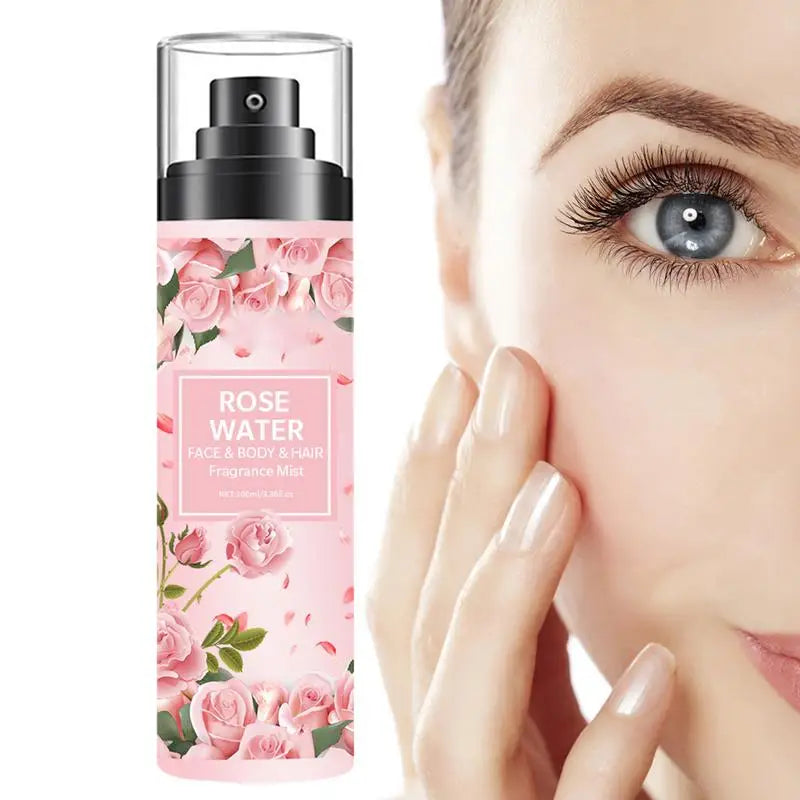 Spray Hidratante Facial. ROSE WATER