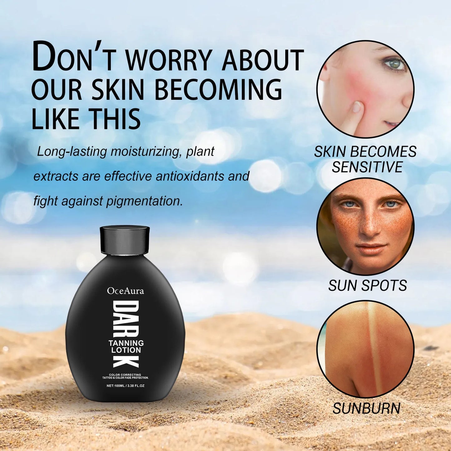 Crema Autobronceadora 100ML OceAura.