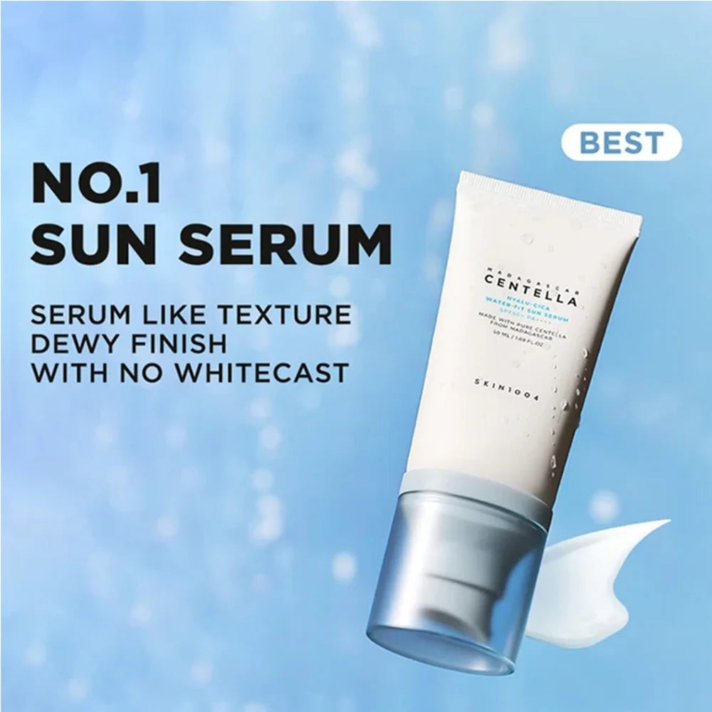 Perfect hydrating sunscreen serum for healthy, glowing skin SPF 50+