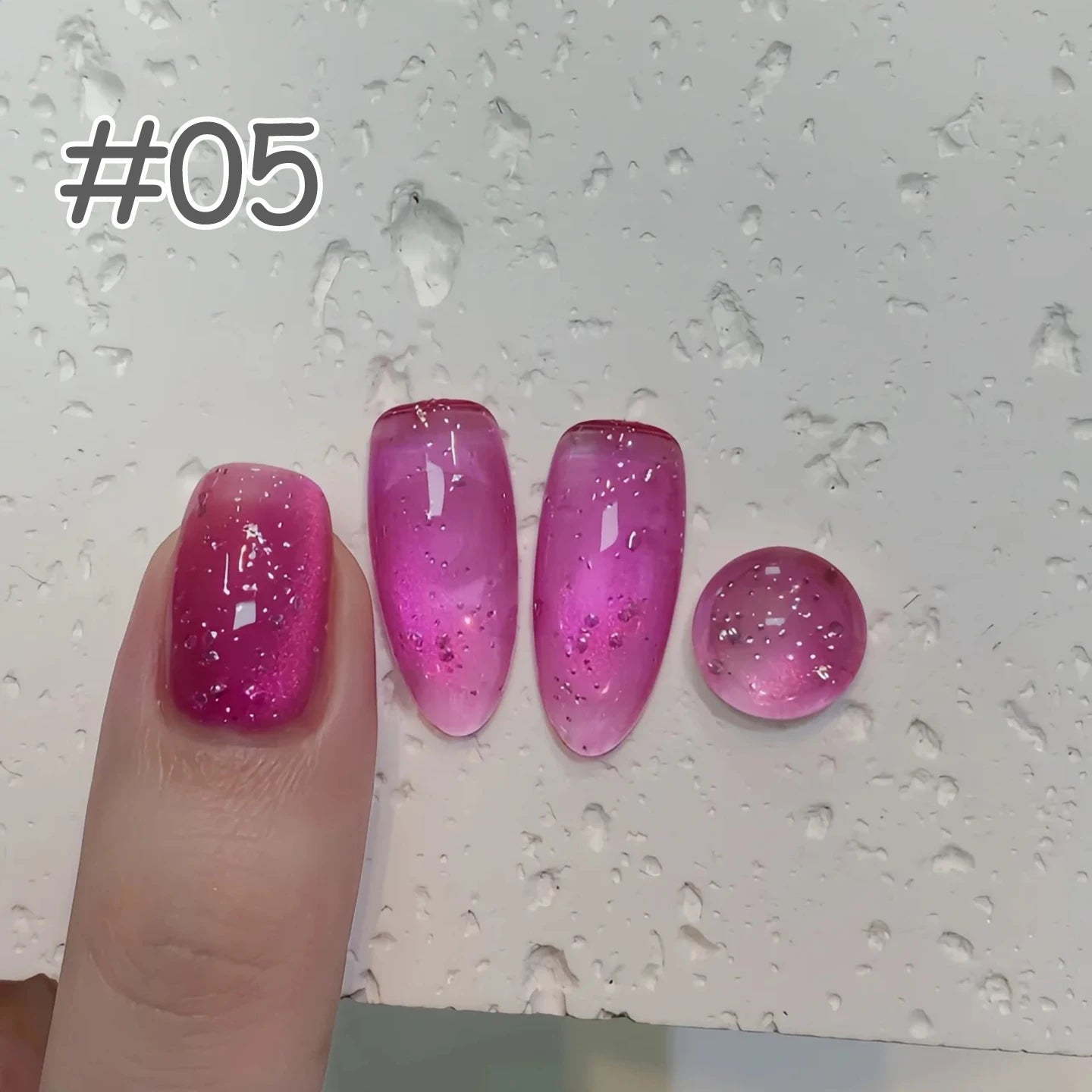 Mianel magnetic nail polishes
