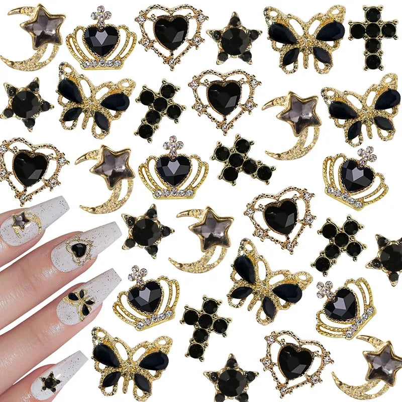 Piedras decorativas para uñas,