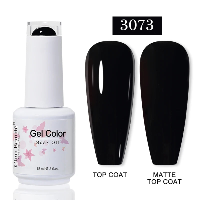 CLOU BEAUTE 30 colores de esmalte en gel de secado UV