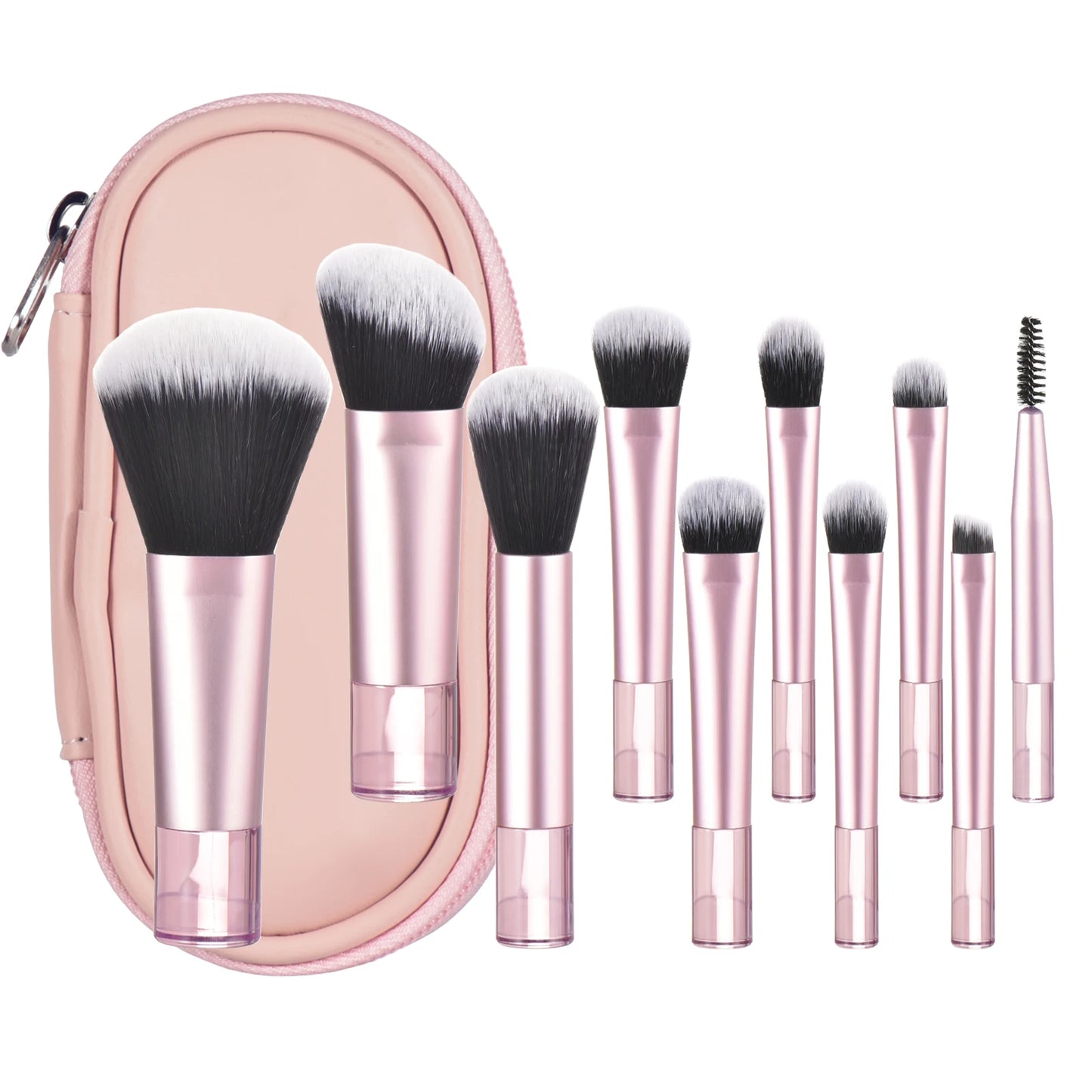 Set de 10 Mini Brochas de Maquillaje.