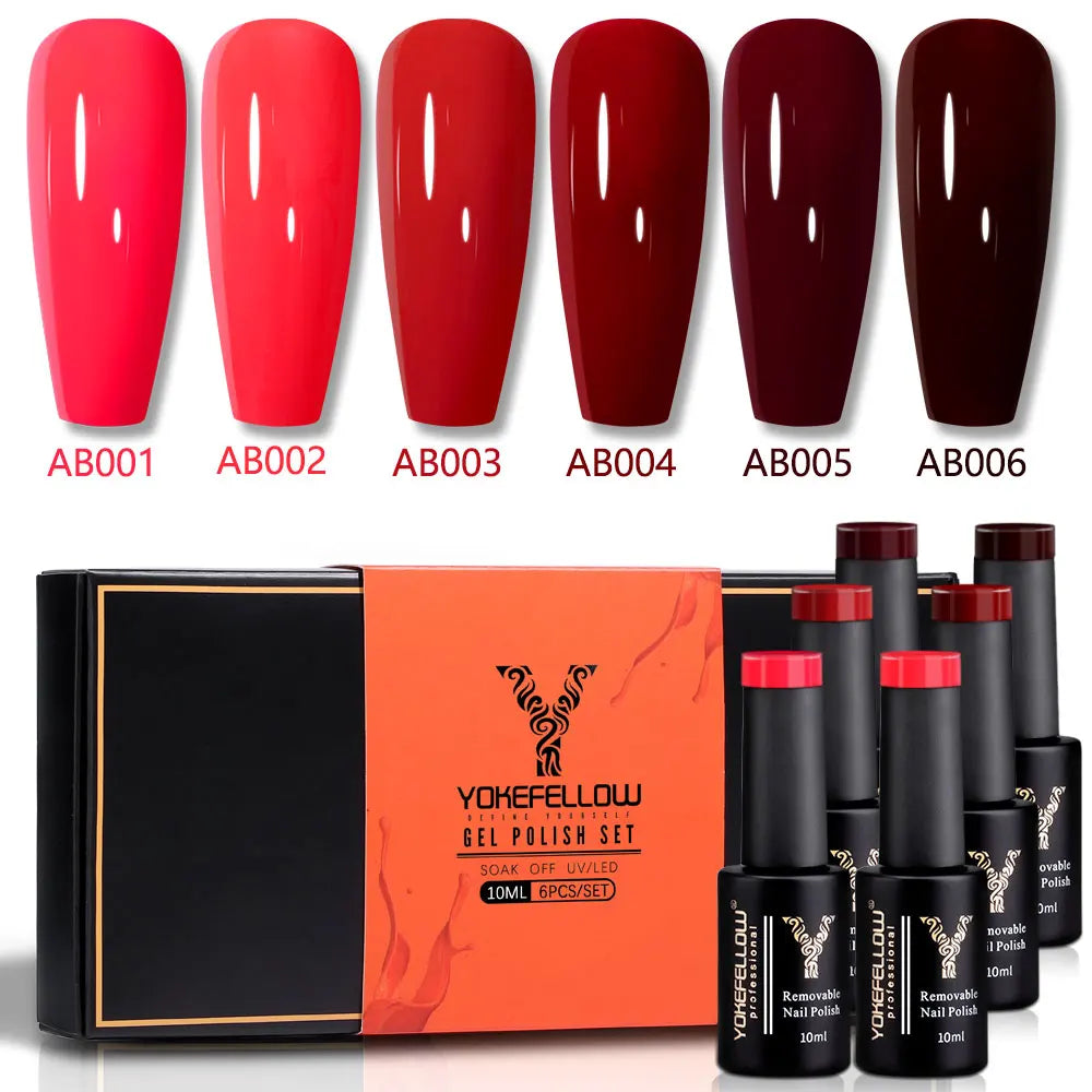 33 Sets de esmaltes en gel Yokefellow
