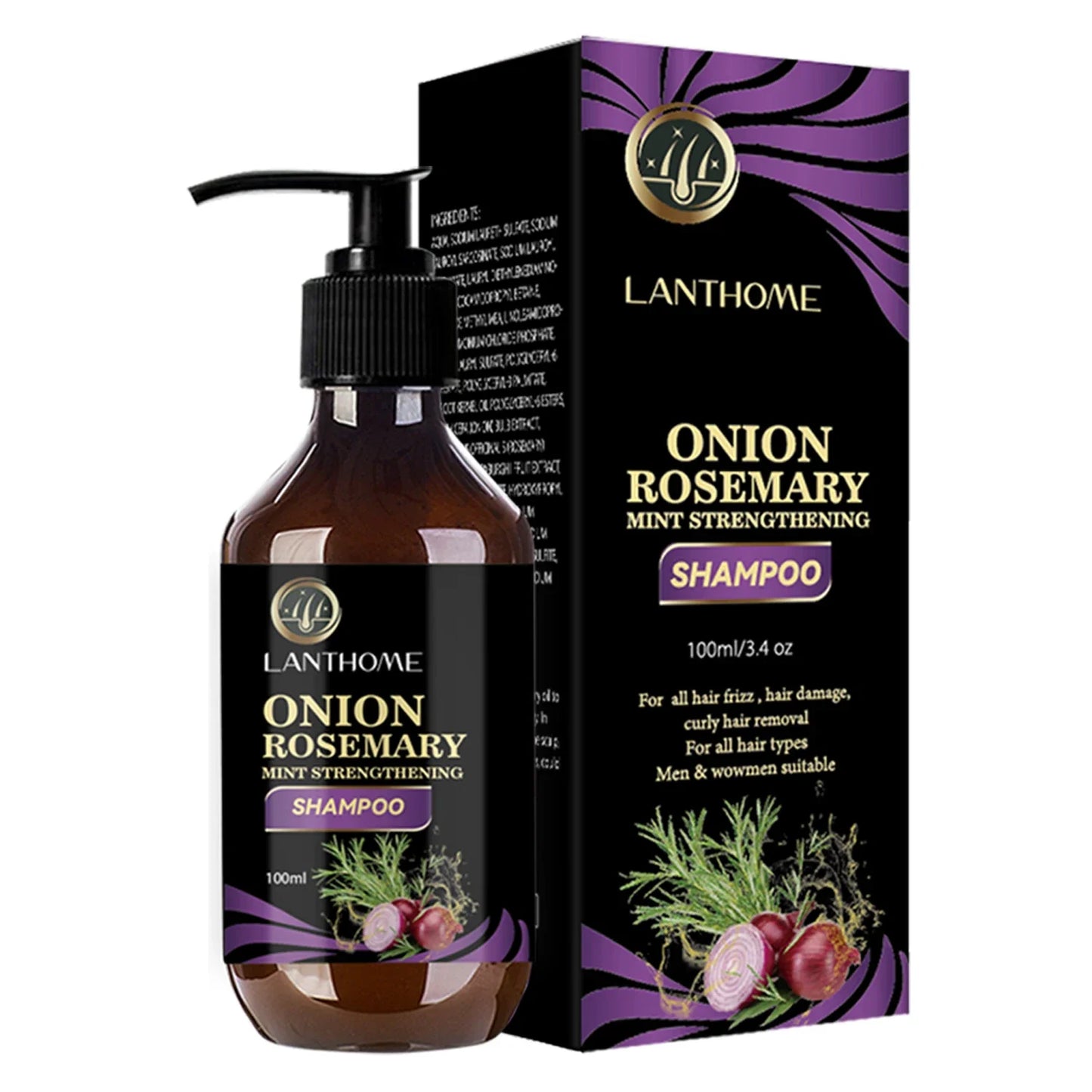 LANTHOME Shampoo para Crecimiento Capilar.