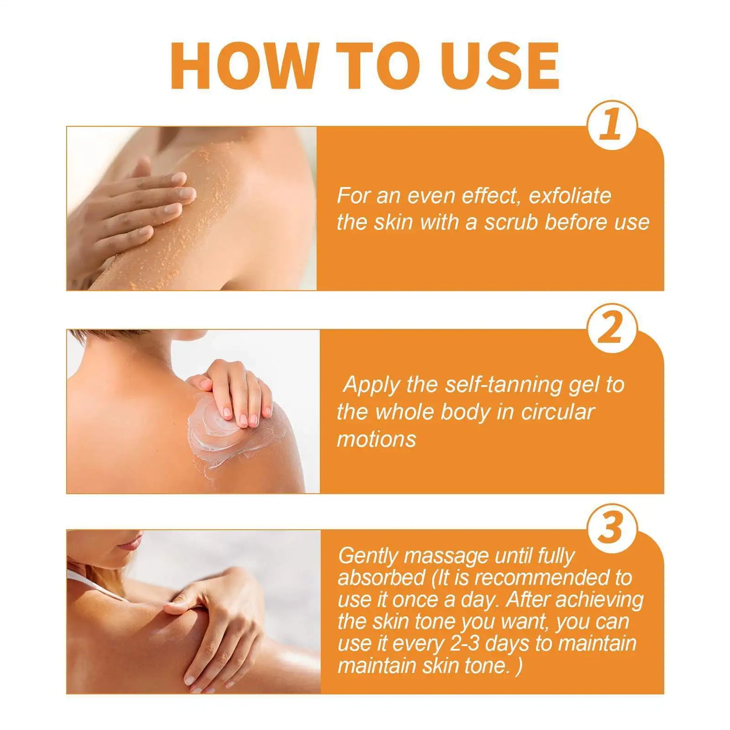 Gel autobronceador intencivo OUHOE
