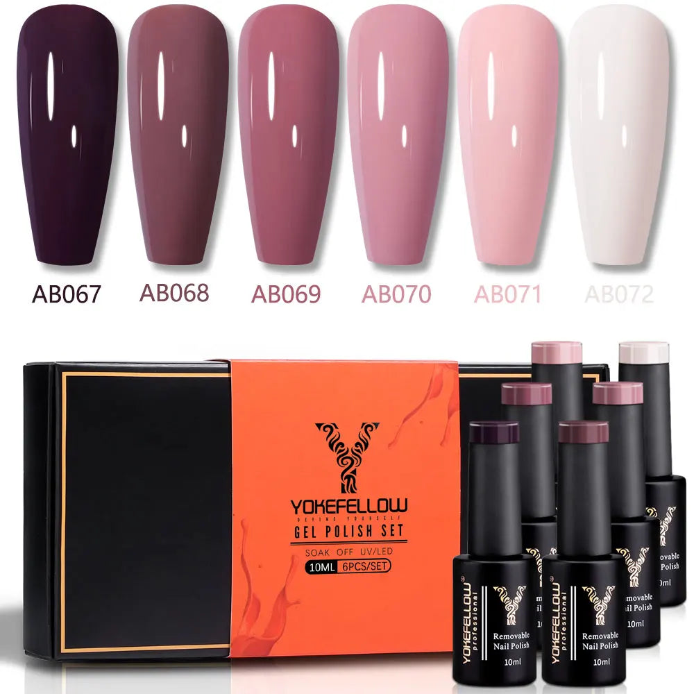 33 Sets de esmaltes en gel Yokefellow