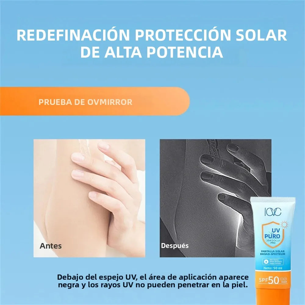 Protector en crema SPF50 UV