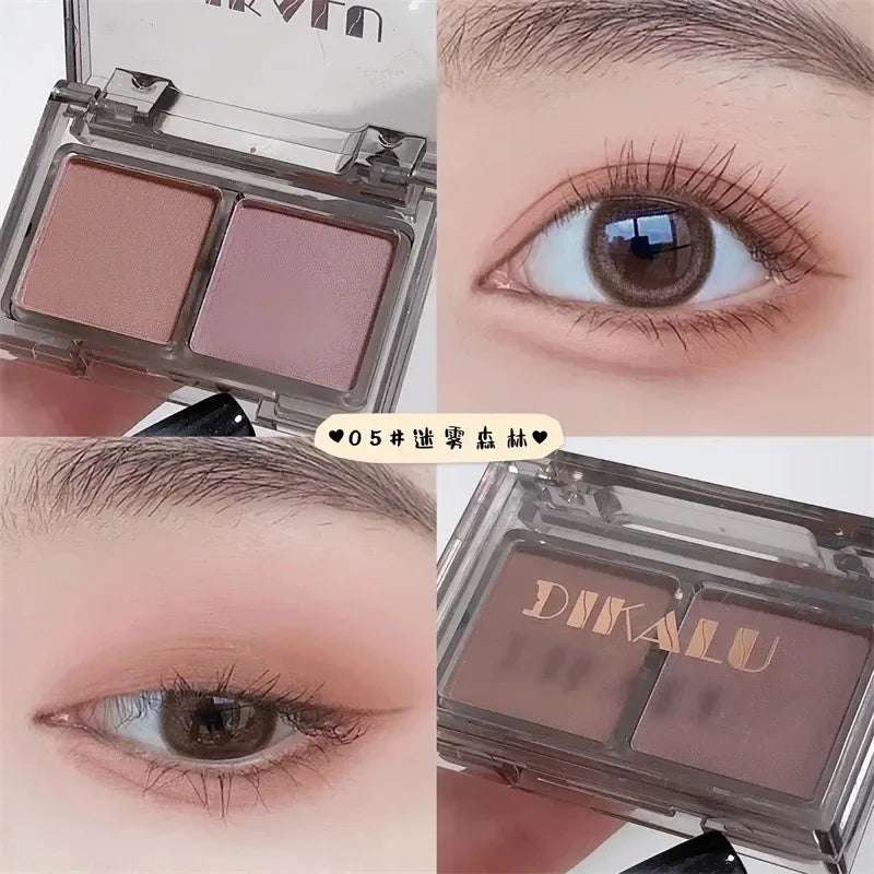 Paleta de Sombras JADED de 2 Colores.