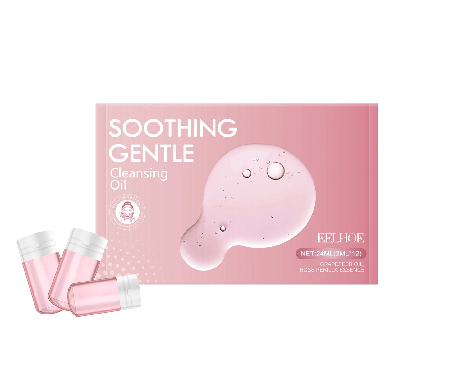 Capsulas de aceite para limpieza facial Eelhoe