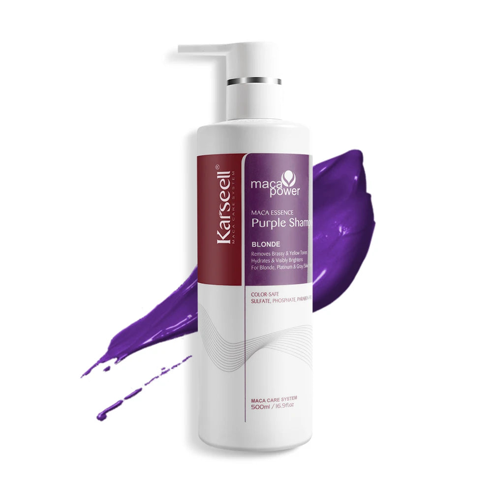 Shampoo Matizador Karseell Maca Power Purple