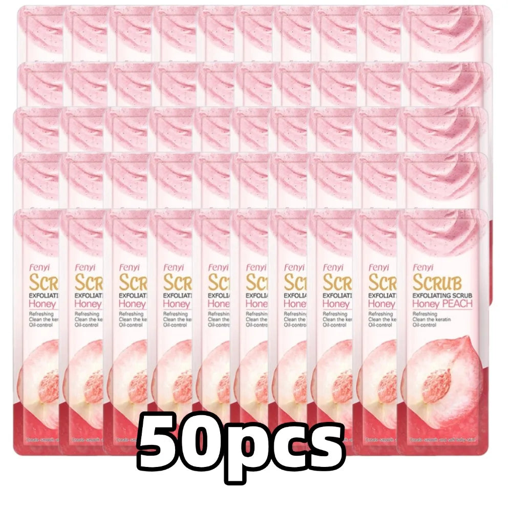 Exfoliante facial de melocotón Fenyi