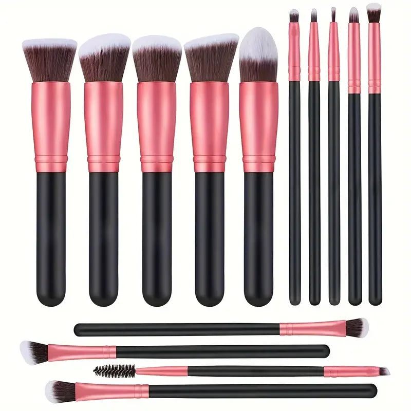 Set de 14 Brochas de Maquillaje.