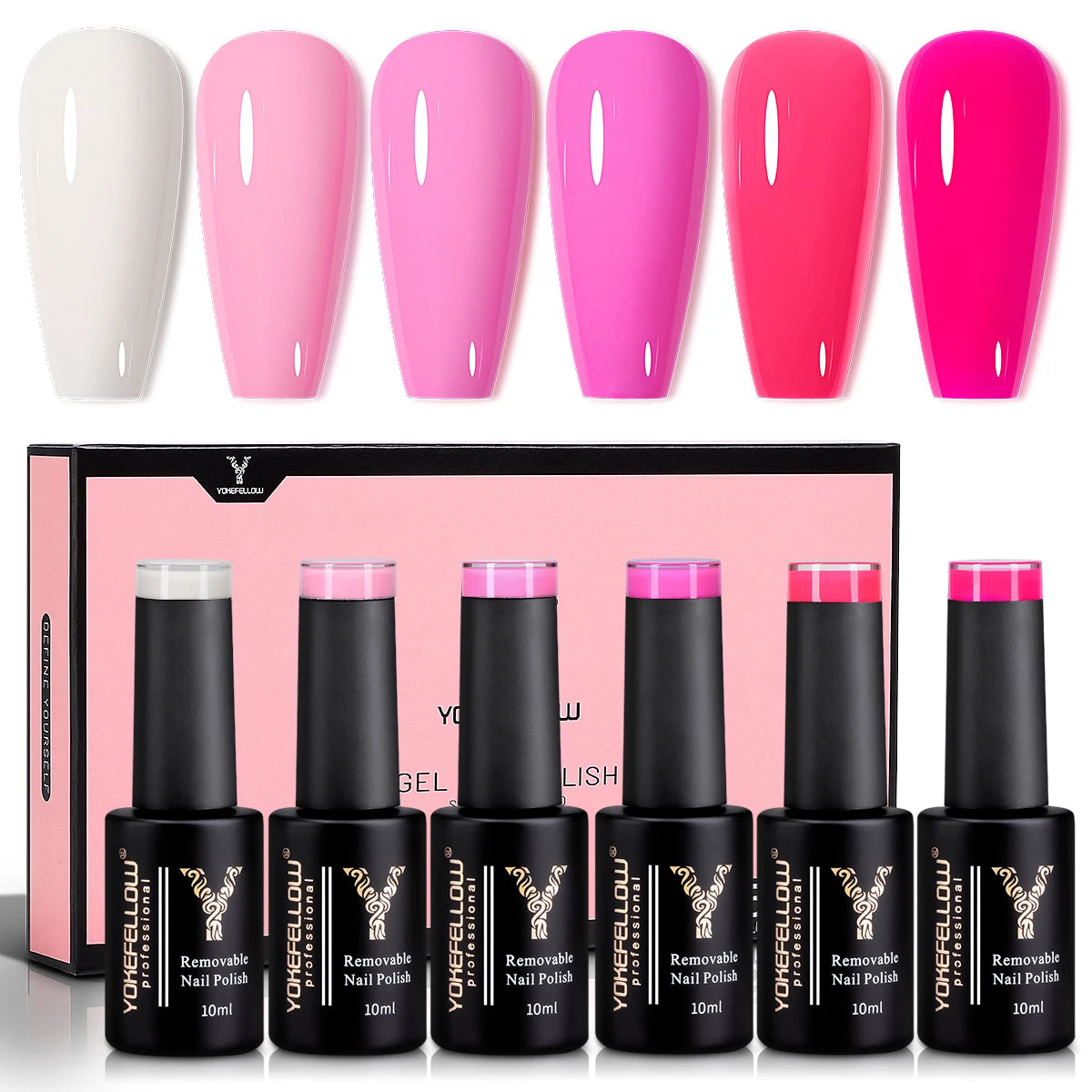 33 Sets de esmaltes en gel Yokefellow