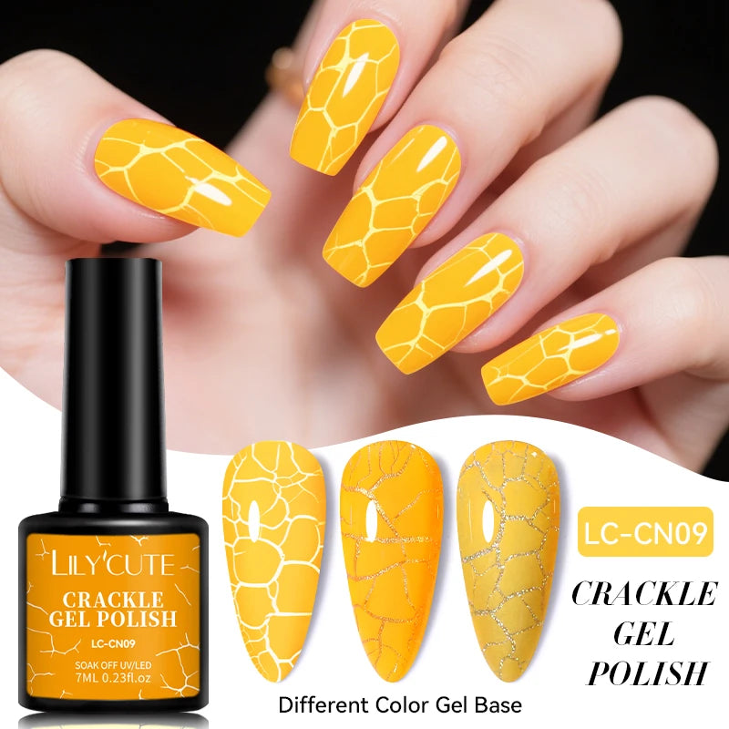 LILYCUTE 12 esmaltes quebradizos secado UV