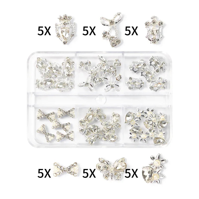 Piedras decorativas para uñas,