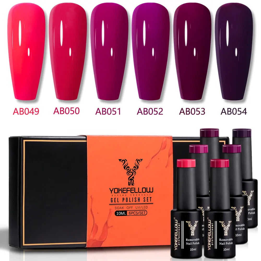 33 Sets de esmaltes en gel Yokefellow